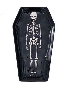 Skeleton Figural Ceramic Tray